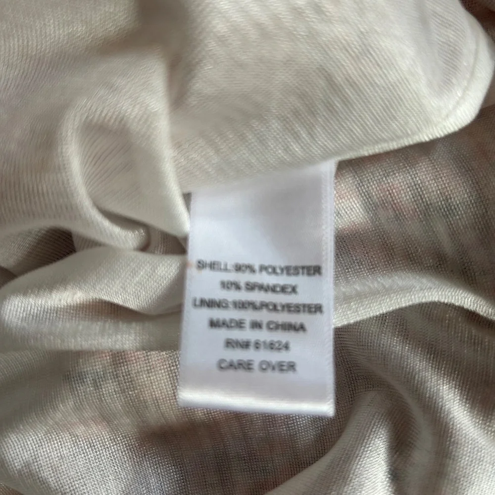 Laura Ashley Top Coral Studded 3/4 Sleeve‎ Women's Size Medium - Picture 3 of 7